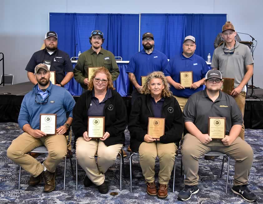 Seated, left to tright: Paul Akers, Christen Boyer, Katrina Barr, Rosure Smith. Standing, left to right: Michael Carpenter, Harry McAdams, Aaron Chandler, Dan Malone, Connor McIntyre. Not pictured: Stacie Brown, Collin Walker